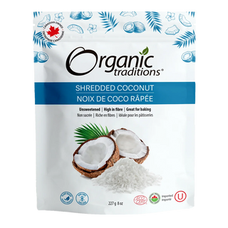 Organic Traditions Shredded Coconut 227g