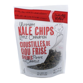 Solar Raw Kale Chips Apple Cinnamon 100g