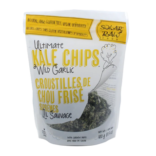 Solar Raw Kale Chips Wild Garlic 100g