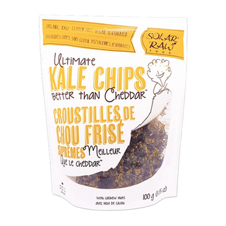 Solar Raw Food Ultimate Kale Chips Better Than Cheddar 100g