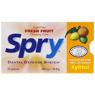 Xlear Spry Chewing Gum Fresh Fruit 10 Pieces