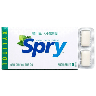 Xlear Spry Chewing Gum Spearmint 10 Pieces