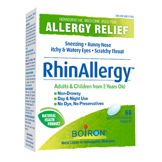 Boiron Rhinallergy Quick Dissolving 60 Tablets