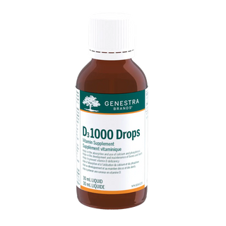 Genestra D3 1000 Drops 30mL