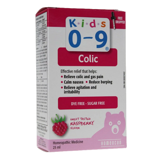 Homeocan Kids 0-9 Colic Raspberry Flavor 25mL