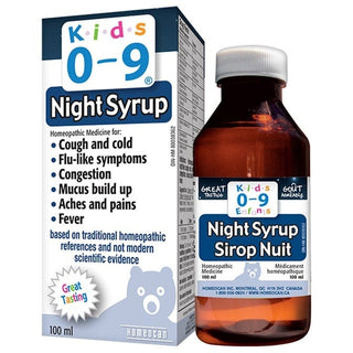 Homeocan Night Syrup Kids 0-9 100mL