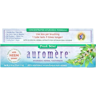 Auromere Ayurvedic Toothpaste Fresh Mint 117g