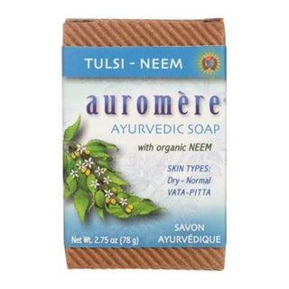 Auromere Ayurvedic Soap Tulsi Neem 78g