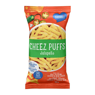 Barbara's Bakery Cheez Puffs Jalapeno 198g