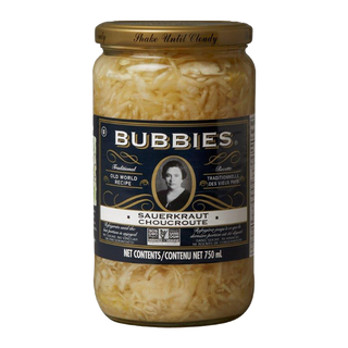 Bubbies Sauerkraut 750mL