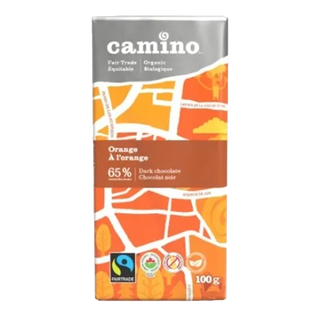 Camino Chocolate Bar Orange 65% 100g