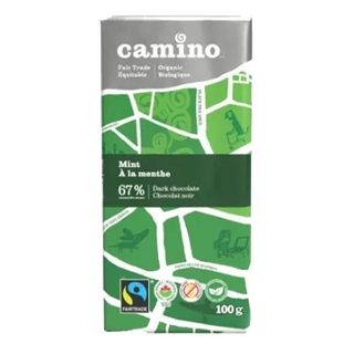 Camino Chocolate Bar Mint 67% 100g