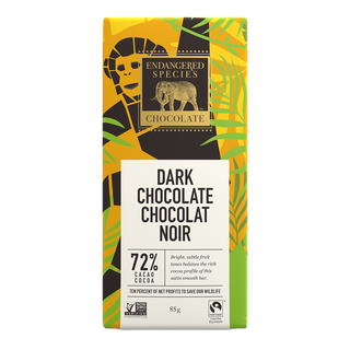 Endangered Species Dark Chocolate Chimpanzee 85g