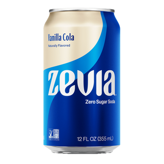 Zevia Natural Soda Vanilla Cola 355mL