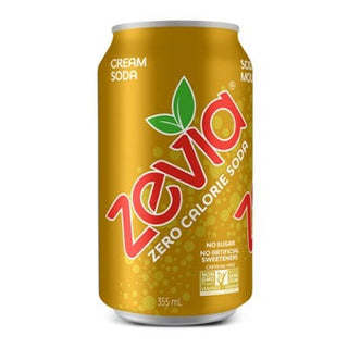 Zevia Natural Soda Cream Soda 355mL