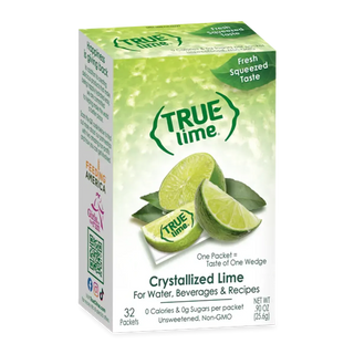 True Citrus Crystallized Lime 32 Packs