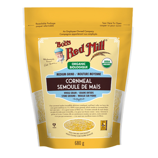 Bob's Red Mill Organic Cornmeal Medium Grind 680g