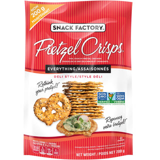 Snack Factory Pretzel Crisps Everything 200g