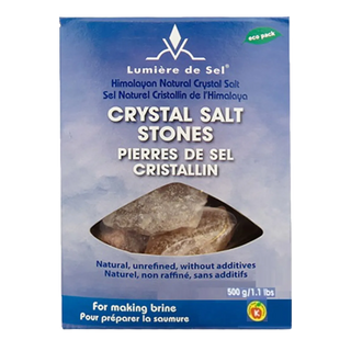 Lumiere de Sel Himalayan Crystal Salt Stones 500g