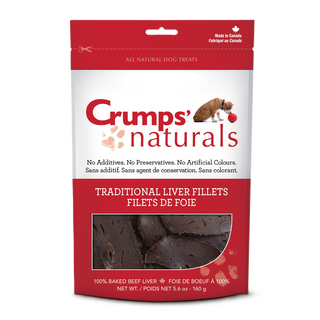 Crump's Naturals Traditional Liver Fillets 160g