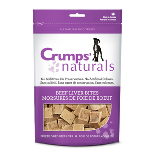 Crump's Naturals Beef Liver Bites 65g