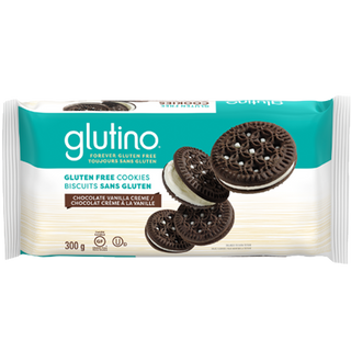 Glutino Cookies Chocolate Vanilla Creme 300g