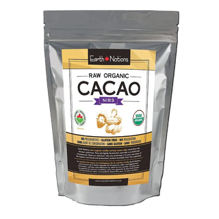 Earth Notions Organic Cacao Nibs Raw 250g