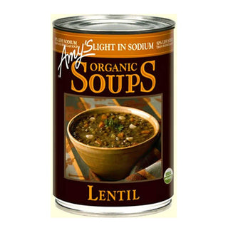 Amy's Organic Soups Light Sodium Lentil 398mL