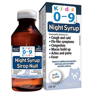 Homeocan Night Syrup Kids 0-9 250mL