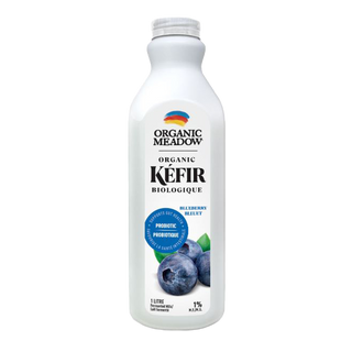 Organic Meadow Organic Kefir Blueberry 1L