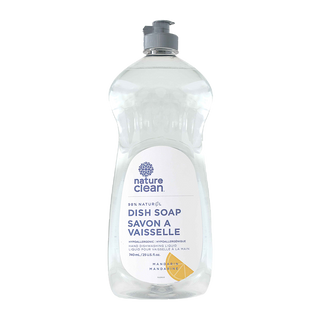 Nature Clean 98% Natural Dish Soap Mandarin 740mL