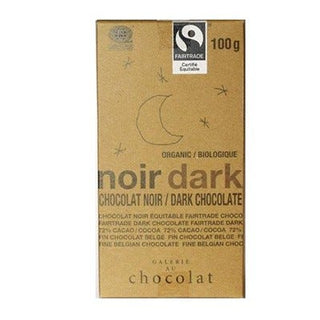 Galerie Au Chocolat Organic Dark Chocolate Bar Noir Dark 100g