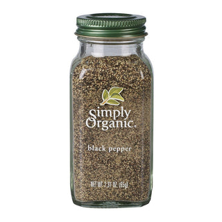 Simply Organic Black Pepper Medium Grind 65g