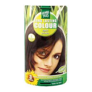 Henna Plus Long Lasting Hair Colour Light Brown 100mL