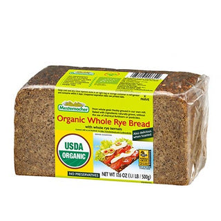 Mestemacher Organic Rye Bread Whole 500g