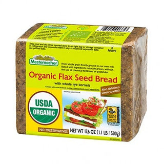 Mestemacher Organic Bread Flaxseed 500g