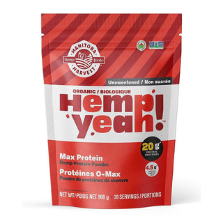 Manitoba Harvest Hemp Yeah Max Protein Unsweetened 908g