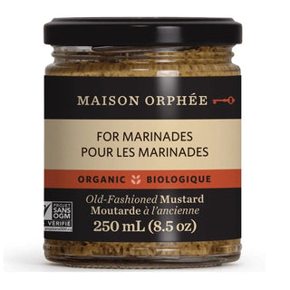 Maison Orphee Organic Old-Fashioned Mustard 250mL