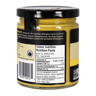 Maison Orphee Organic Yellow Mustard With Turmeric 250mL