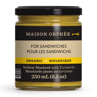 Maison Orphee Organic Yellow Mustard With Turmeric 250mL