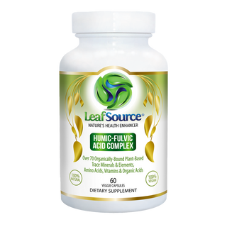 LeafSource Humic - Fulvic Acid Complex 60 Veggie Caps