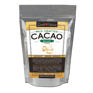 Earth Notions Cacao Beans Wild Crafted 250g