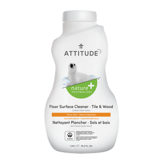 Attitude Floor Surface Tile and Wood Cleaner Citrus Zest 1.04L