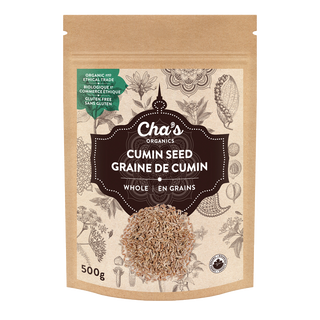 Cha's Organics Cumin Seed Whole 500g