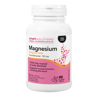 Smart Solutions Magnesium Bisglycinate 90 Veggie Caps