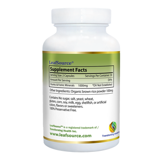 LeafSource Humic - Fulvic Acid Complex 120 Veggie Caps