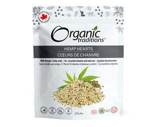 Organic Traditions Hemp Hearts 227g