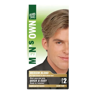 Henna Plus Men's Own Hair Colour Medium Blond 80mL