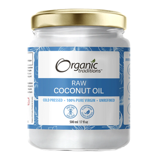 Organic Traditions Organic Raw Coconut Oil 500mL