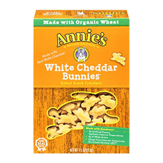 Annie's Homegrown White Cheddar Bunnies Organic 213g